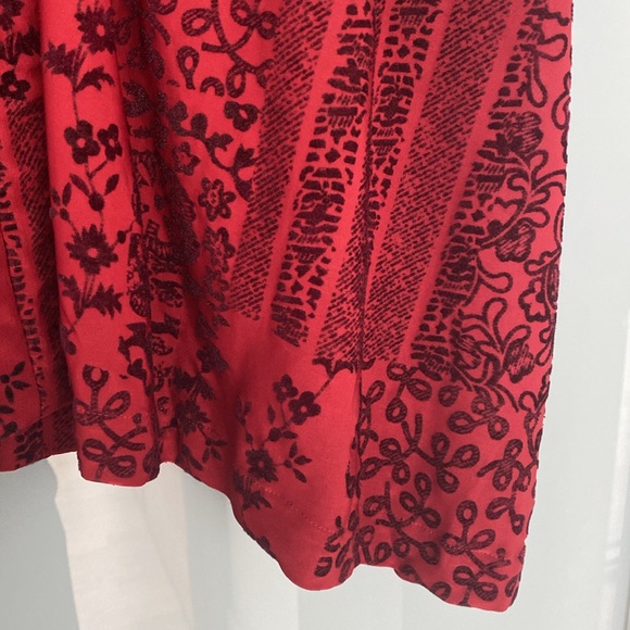 Anthropologie Red Dress - Picture 3 of 3